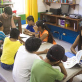 An Outstanding Student Showing Her Progress