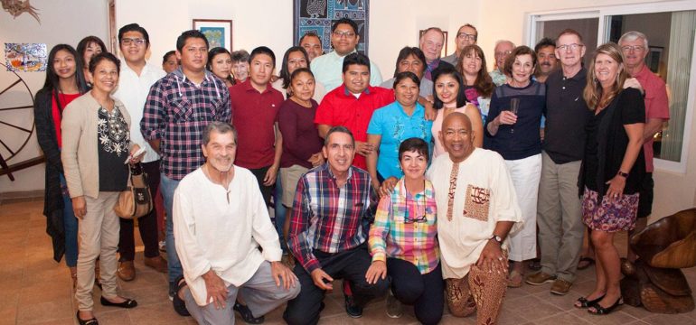 2018 Fopa Dinner event with donors, teachers, and scholarship students & family